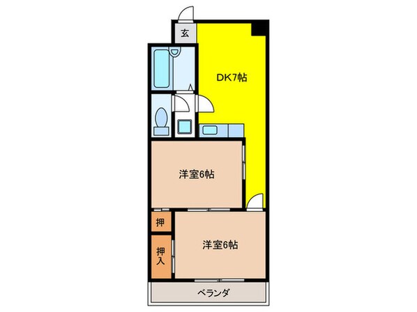 太平杭全の物件間取画像